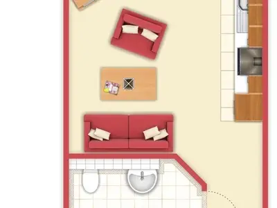 Ferienwohnung für 4 Personen (59 m²) in Duhnen 10/10