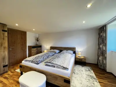 Ferienwohnung Naturblick-Schlafzimmer