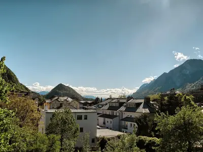 Villa Gartenblick Kufstein Ausblick Pendling