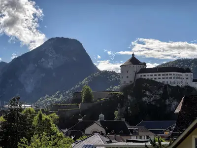 Villa Gartenblick Kufstein Ausblick Festung