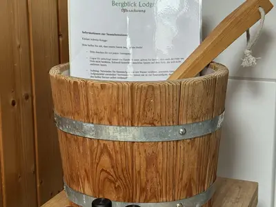 Saunazubehör inklusive