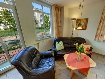 Ferienwohnung für 2 Personen (40 m²) in Bansin (Seebad) 1/8