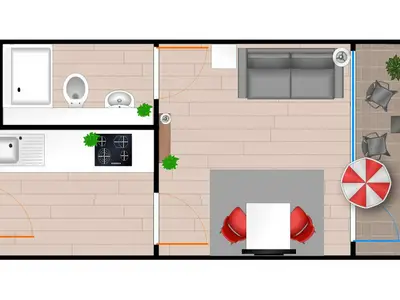 Ferienwohnung für 2 Personen (23 m²) in Wenningstedt 4/10