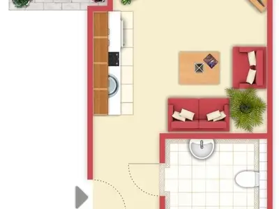 Ferienwohnung für 4 Personen (59 m²) in Duhnen 10/10