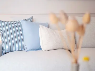 Wohnzimmer mit Dekoratives Detail