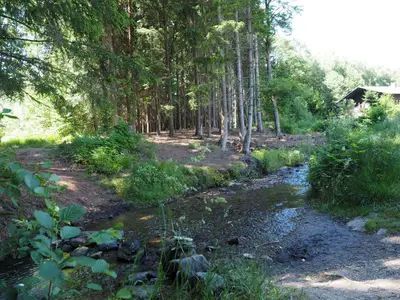 Bach Richtung Badesee