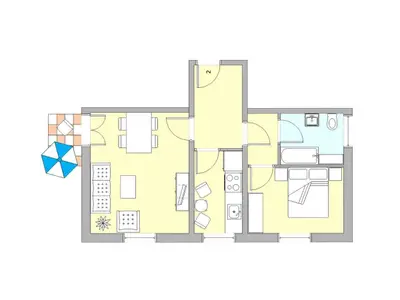 Ferienwohnung für 3 Personen (62 m²) in Ostseebad Kühlungsborn 10/10