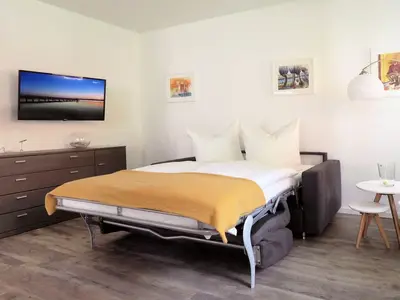 Schlafsofa, Wohnen mit 4 Gästen