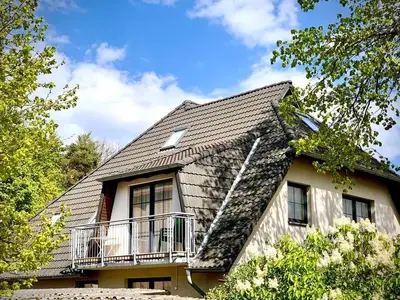 Blick auf den Balkon