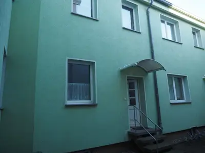 Wohnungseingang im Innenhof