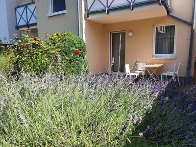 Terrasse, Zugang vom Schlafzimmer