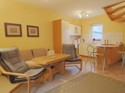 Wohnbereich mit Küche