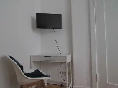 Sitzgelegenheit und TV