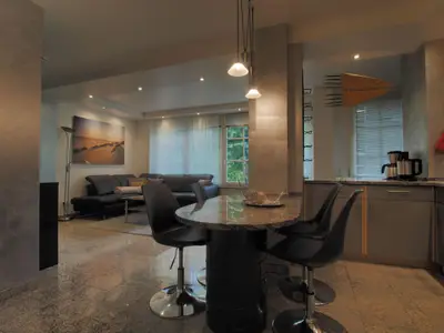 Küchen-, Wohnbereich