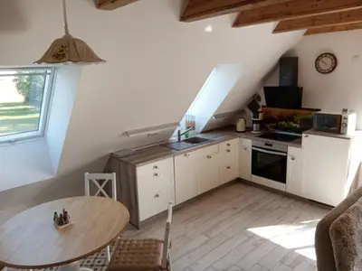 Küche mit Essbereich