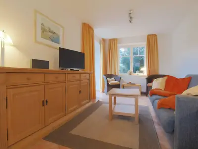 Wohnzimmer mit zugang zur Terrasse