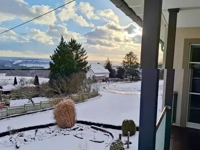 Balkonaussicht im Winter 1.1