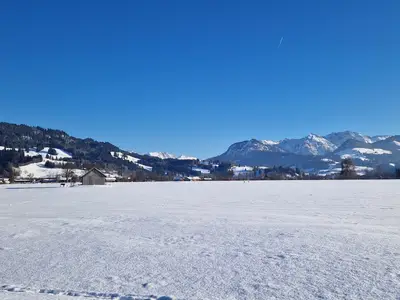 Außenansicht auf die Berge
