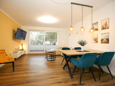 Blick in den Wohnbereich