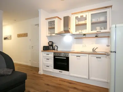 Küche mit Ceranfeld