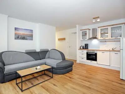 Wohnzimmer mit Sitzecke