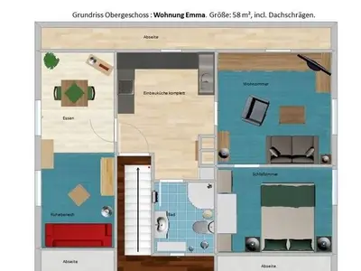 Ferienwohnung für 3 Personen (50 m²) in Mölln (Schleswig-Holstein) 5/10