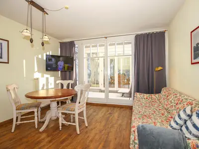 Blick in das Wohnzimmer