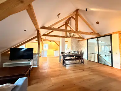 Blick vom Arbeitsbereich