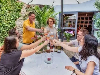 Ihre Gastgeber: Frank und Stefanie Bohlender