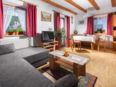Ferienwohnung Watzmann Wohnküche