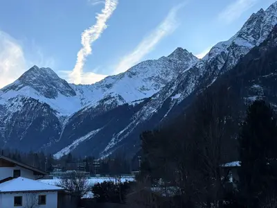 Ausblick auf die Bergwelt