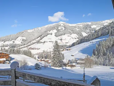 Aussicht vom Ferienhaus [Winter]