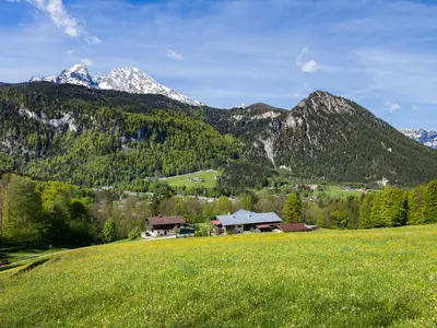 Koppensteinlehen mit Watzmann