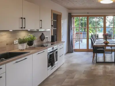 Küche und Essbereich