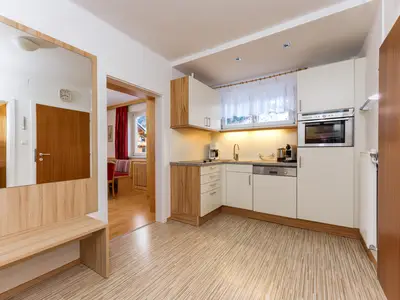 Küche und Garderobe