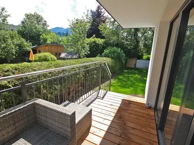 Top 1 Balkon mit Gartenzugang