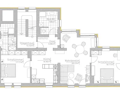 Grundriss App. Cinderella