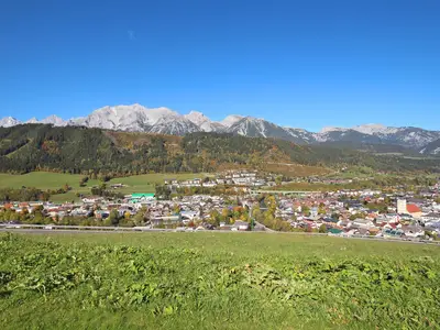 Traumhafter Ausblick ins Ennstal und die Bergwelt