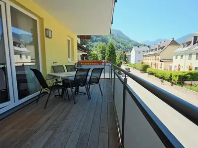 Balkon nach Westen ausgerichtet
