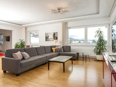 Penthouse Wohnbereich mit Ausblick