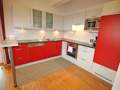 Green - voll ausgestattete Küche