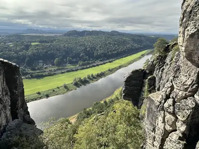 Aussicht von der Basteibrücke