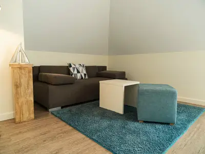 Schlafcouch im Wohnbereich