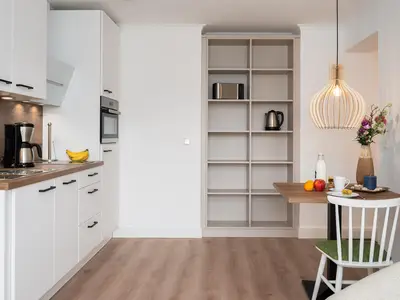 Küche und Essbereich