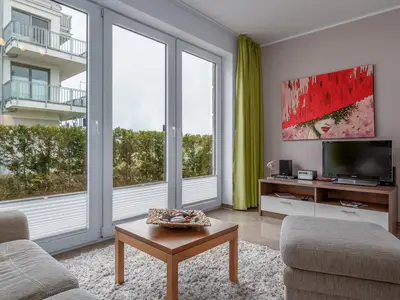 Blick auf den Balkon