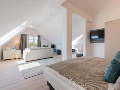 Schlaf- und Wohnbereich