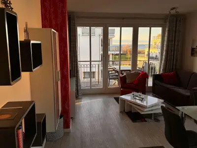 Wohnberich im Abendlicht