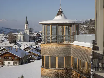 Sonnenbichl Blick aufs Dorf