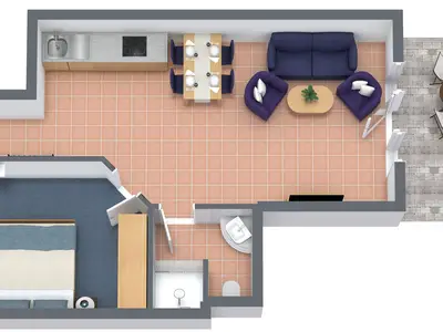 Ferienwohnung für 2 Personen (49 m²) in Ostseebad Kühlungsborn 8/8