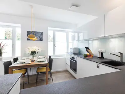 Vollausgestattete offene Küche